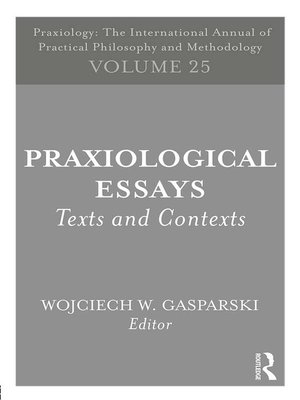 cover image of Praxiological Essays